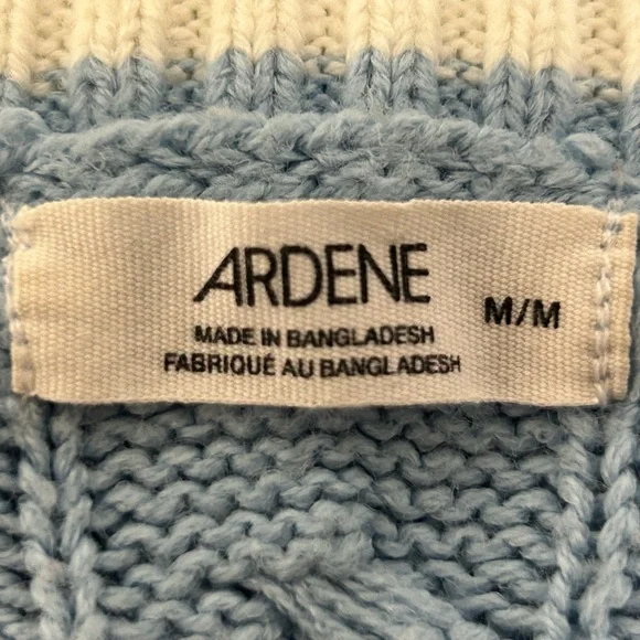 Ardene Light Blue Knit Top - Picture 4 of 5